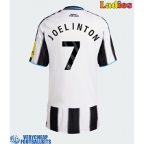Newcastle United Joelinton #7 Replica Home Shirt Ladies 2025-26 Short Sleeve